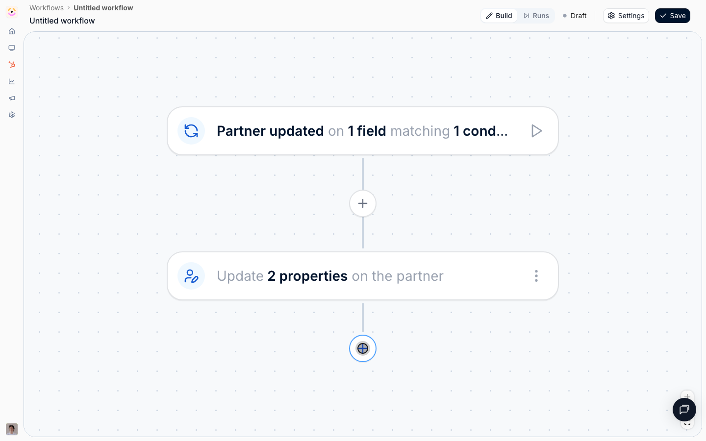 Log the move on the CRM record