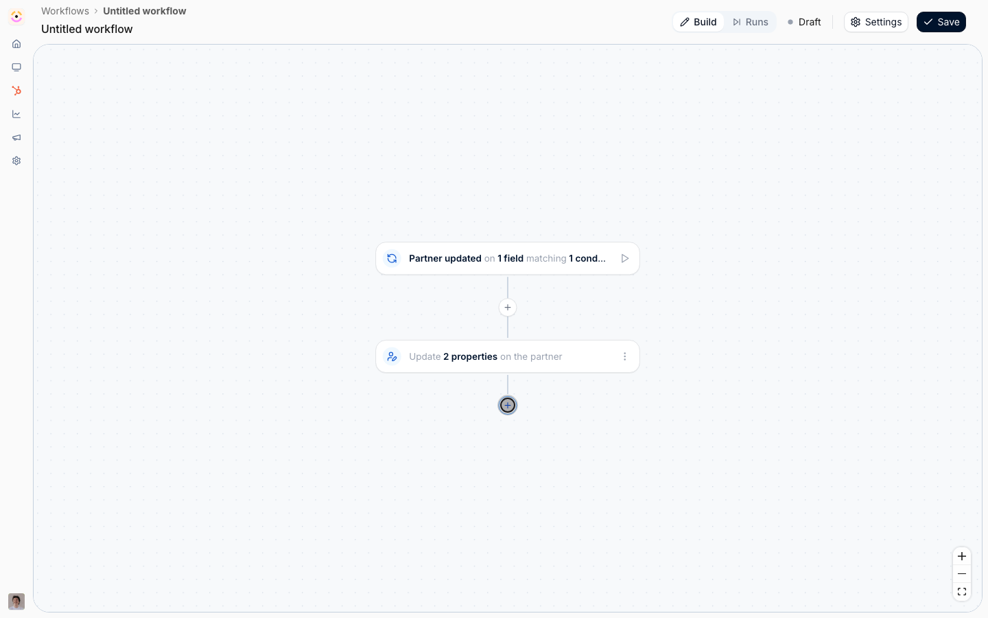 Log the move on the CRM record