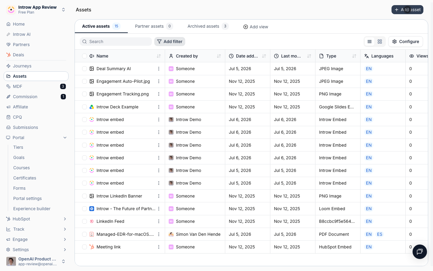 Bring content in: upload a file, import a folder, or add a web page URL.