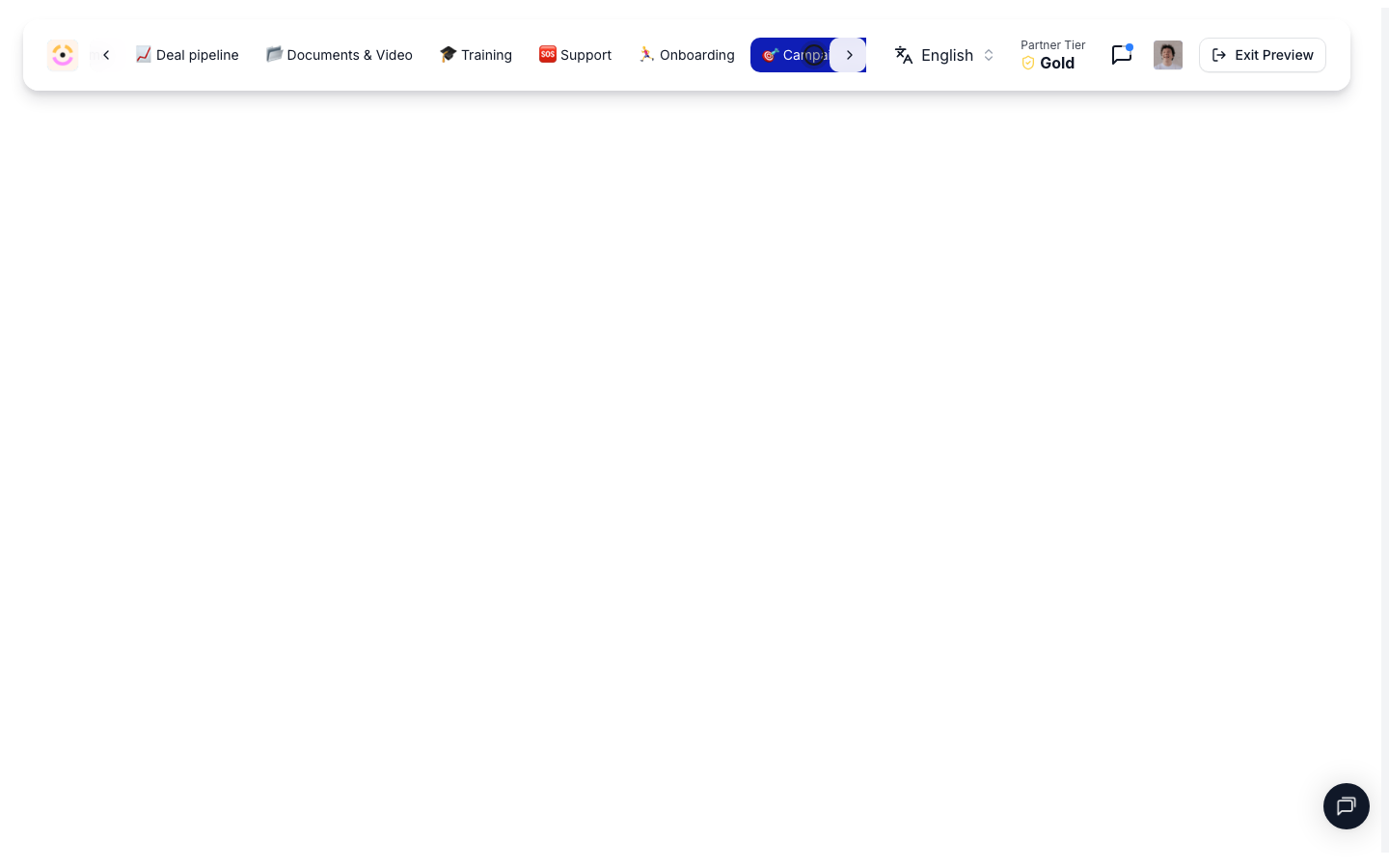 The kit is live in the partner's portal