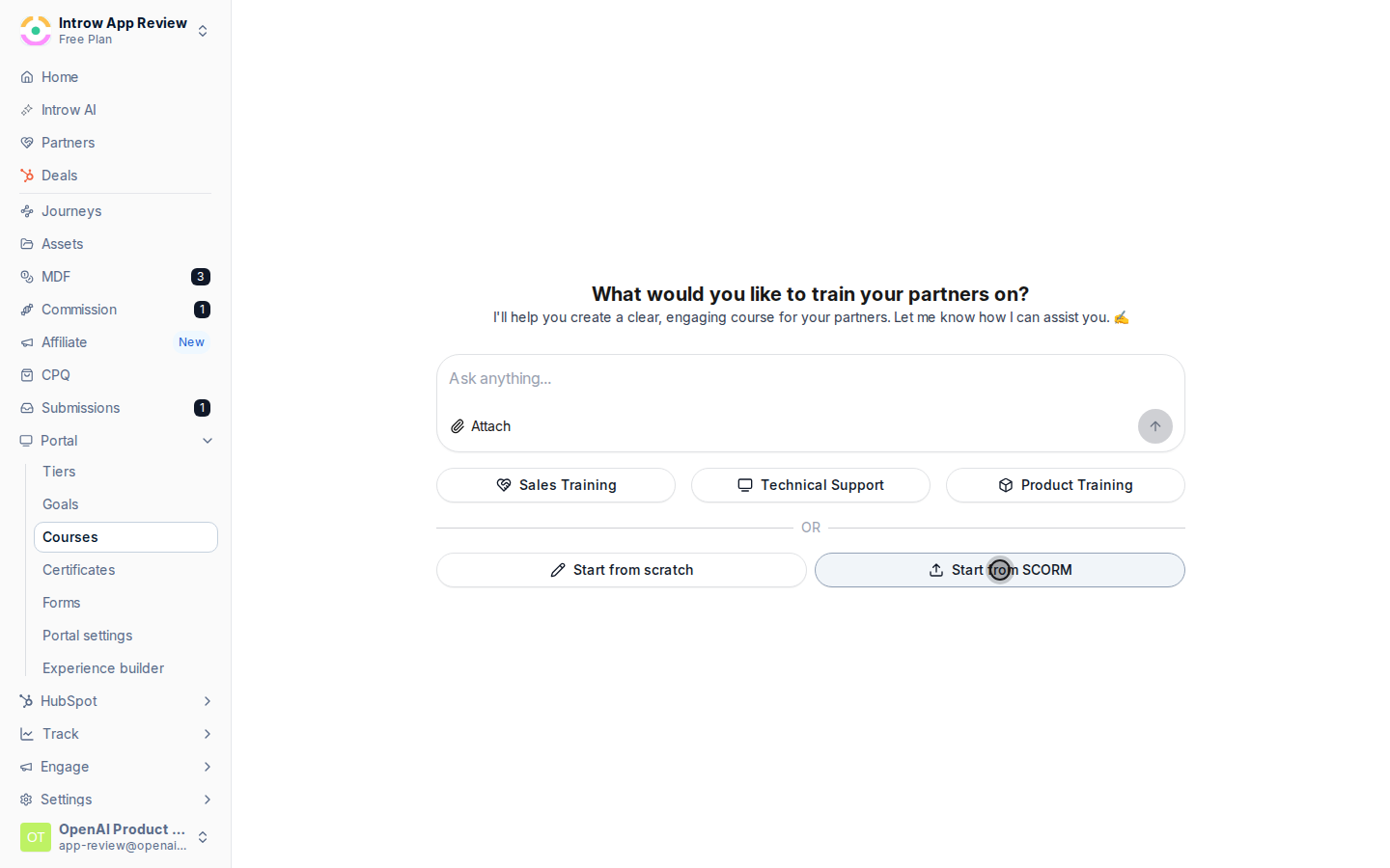 Upload the package