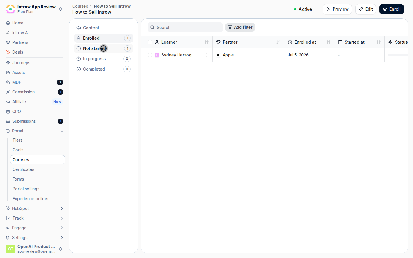 Scope the metrics to a date range