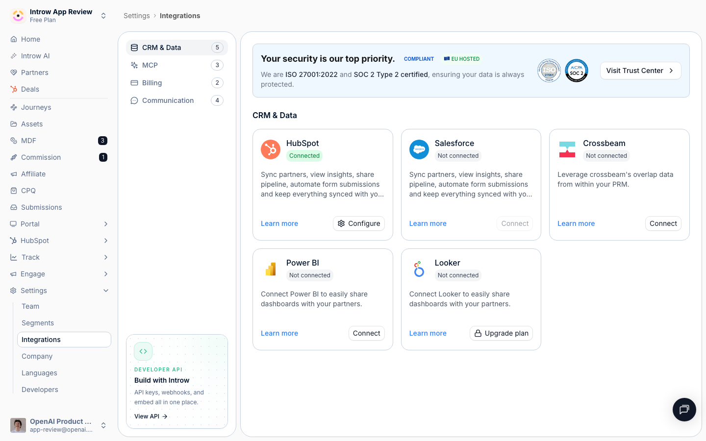 Open Integrations