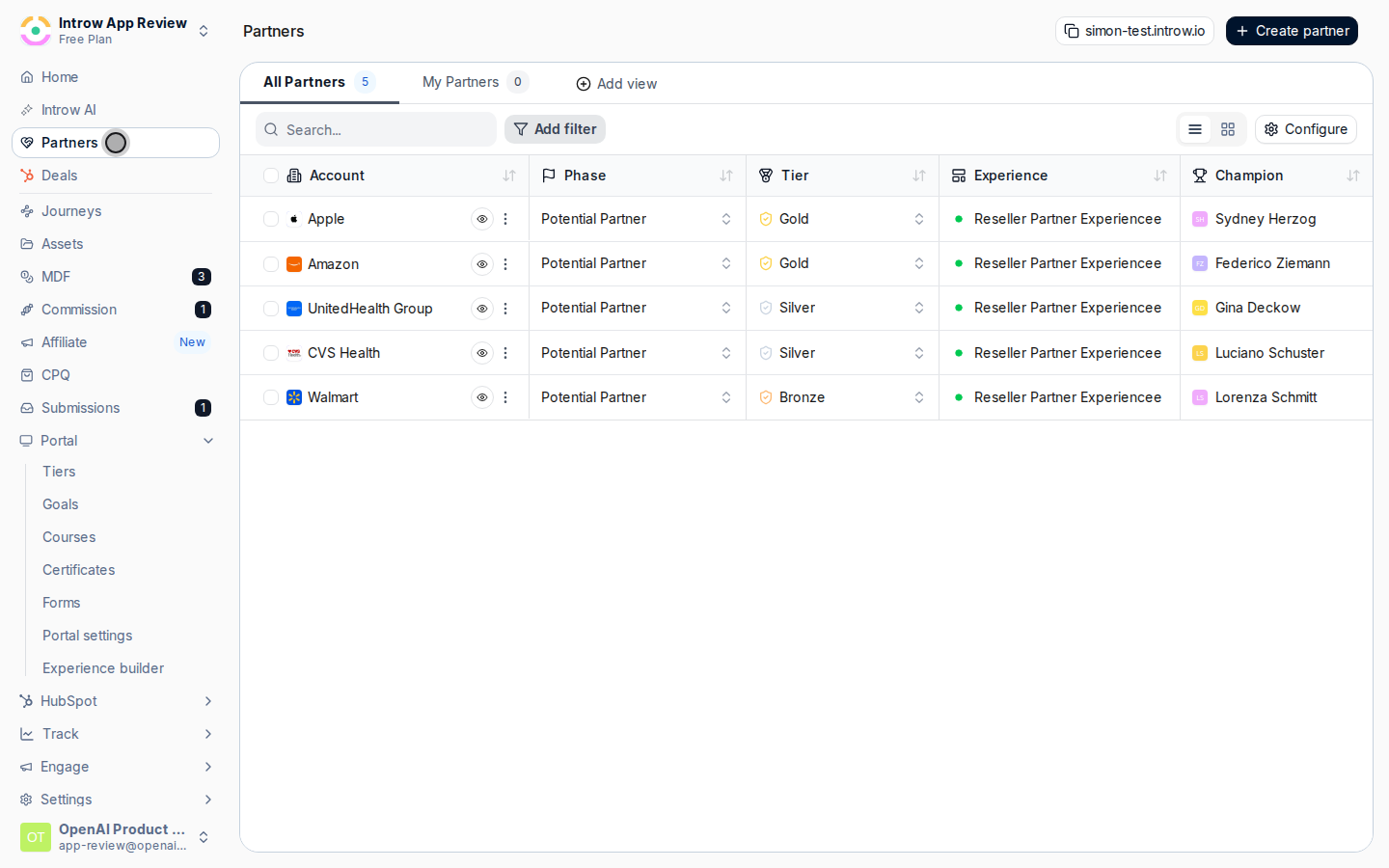 Read the progress tabs