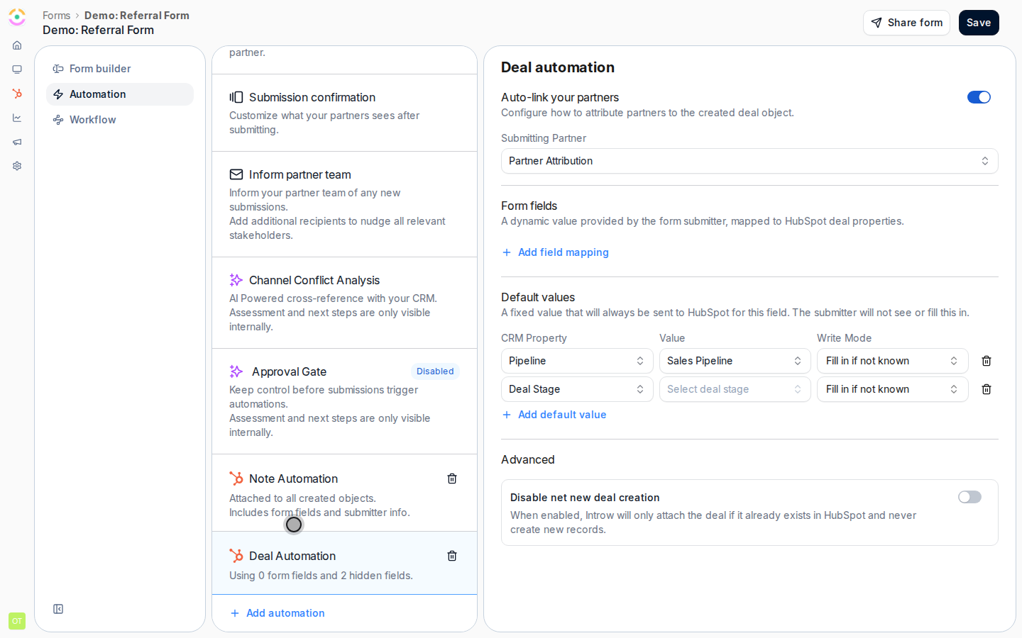 Set deduplication fields