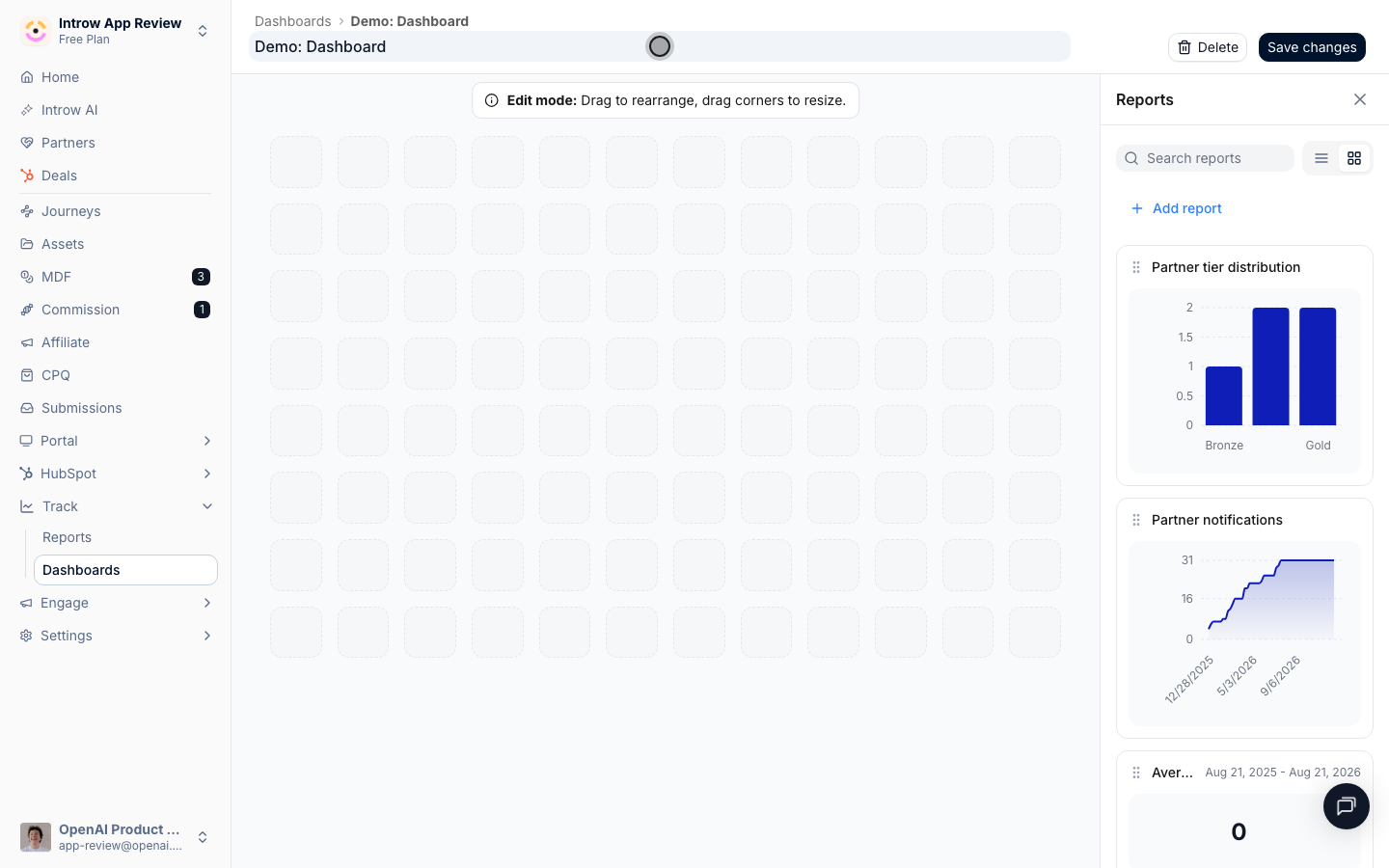 Give the dashboard a name your team will recognize.